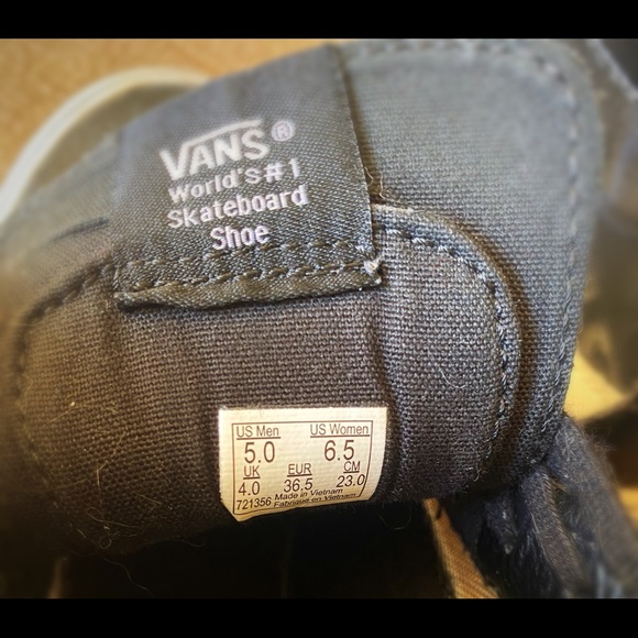 Vans Unisex SK8-Hi Slim Black Cutout - Picture 5 of 7